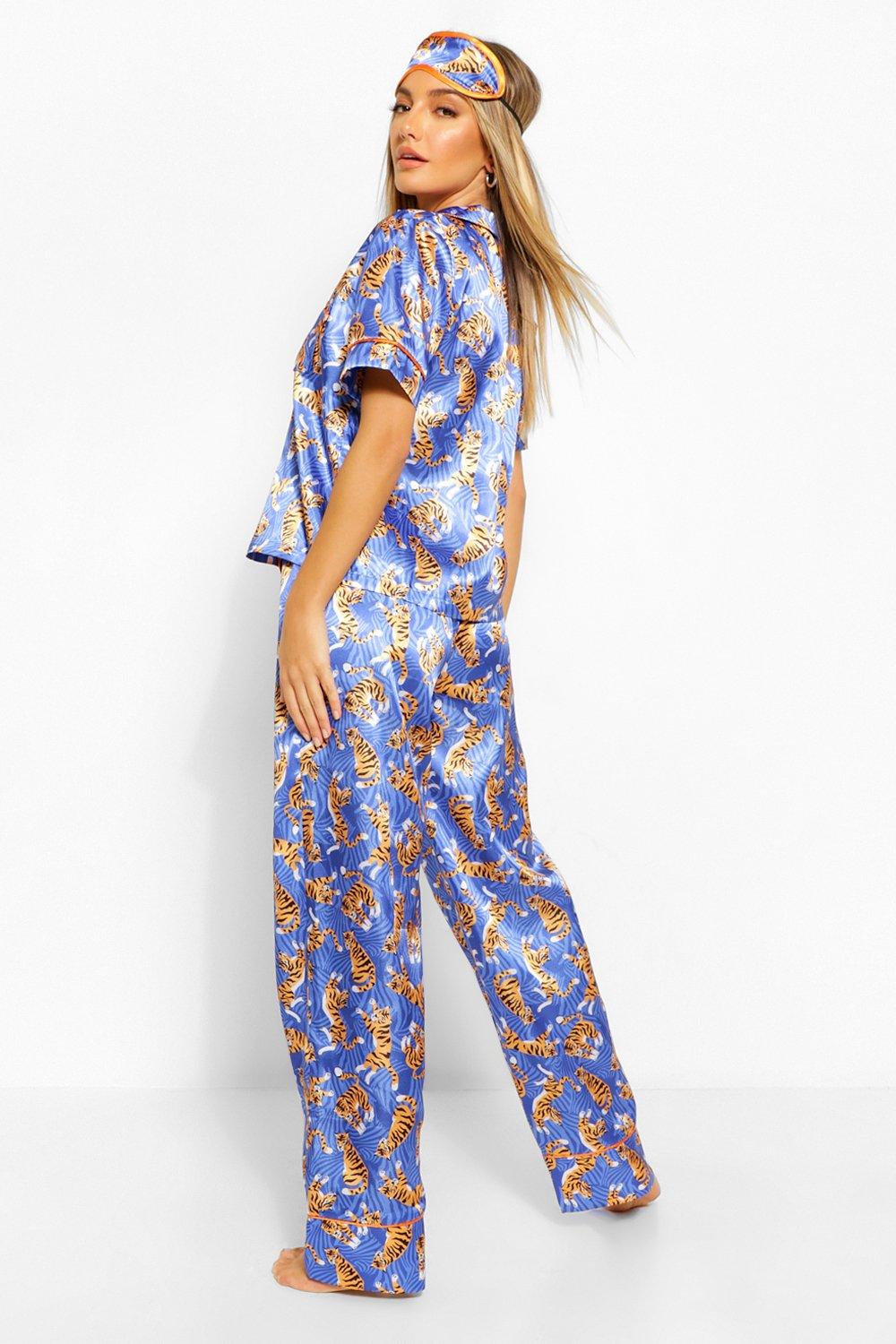 Boohoo tiger pyjamas sales